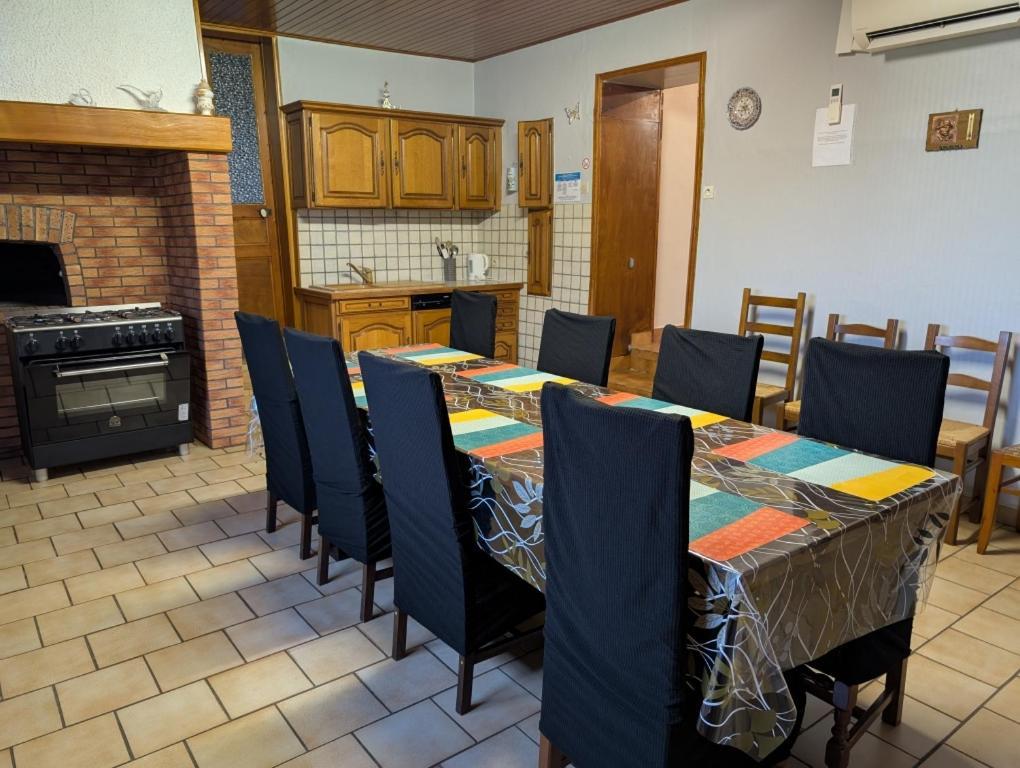 La Ferme Des Pierrettes Villa Menneville Eksteriør bilde