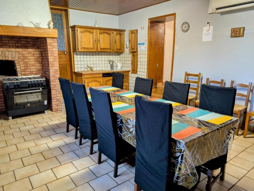 La Ferme Des Pierrettes Villa Menneville Eksteriør bilde